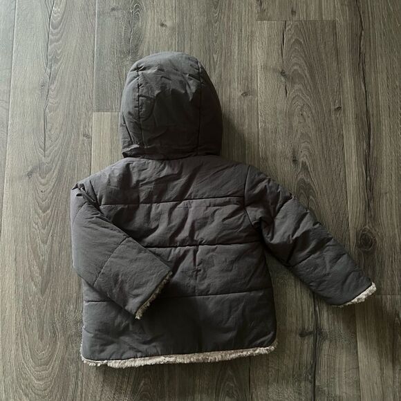 JACKET WITH FAUX SHEARLING size 2-3 years - Picture 8 of 10